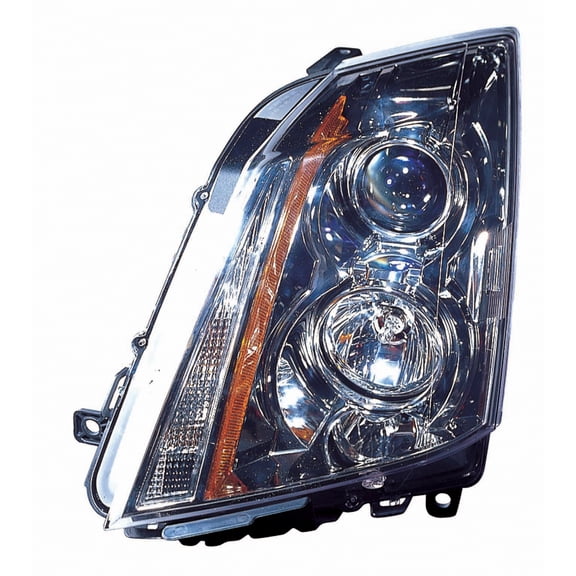 KAI New CAPA Certified Standard Replacement Driver Side Headlight Assembly, Fits 2008-2014 Cadillac CTS