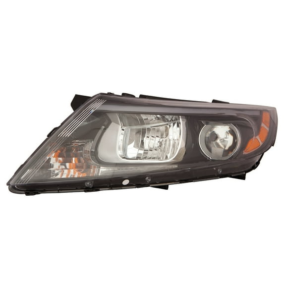 KAI New CAPA Certified Standard Replacement Driver Side Headlight Assembly, Fits 2014-2015 Kia Optima (2014+)