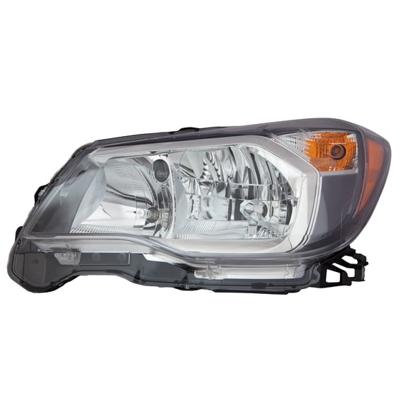 KAI New CAPA Certified Standard Replacement Driver Side Headlight Assembly, Fits 2014-2016 Subaru Forester