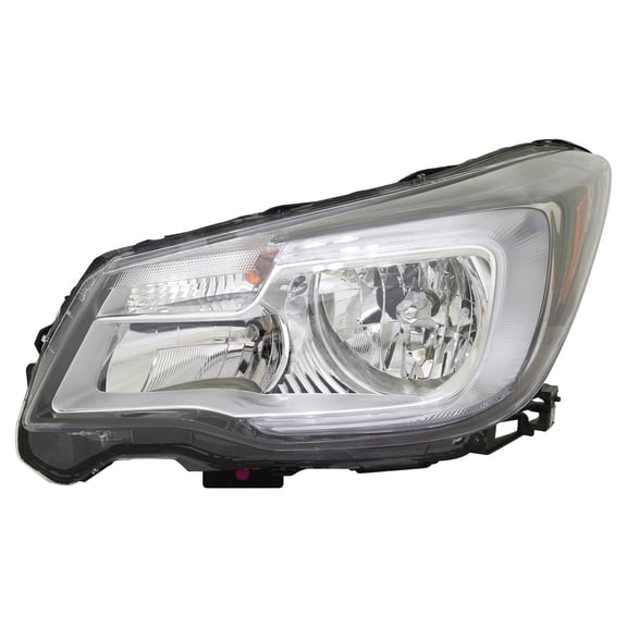 KAI New CAPA Certified Standard Replacement Driver Side Headlight Assembly, Fits 2017-2018 Subaru Forester