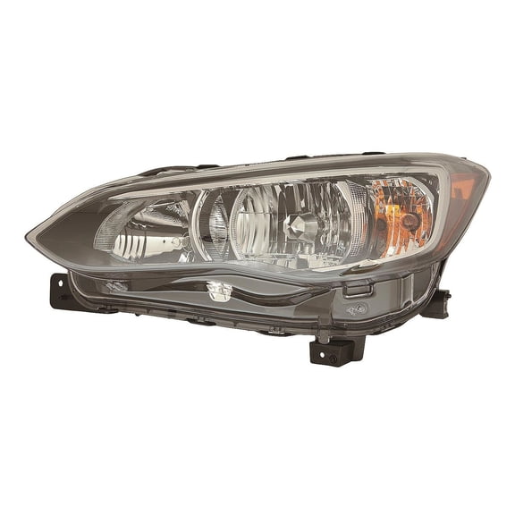 KAI New CAPA Certified Standard Replacement Driver Side Headlight Assembly, Fits 2017-2020 Subaru Impreza
