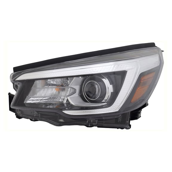 KAI New CAPA Certified Standard Replacement Driver Side Headlight Assembly, Fits 2019 Subaru Forester