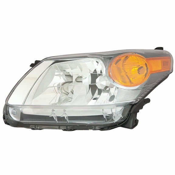 KAI New CAPA Certified Standard Replacement Driver Side Headlight Lens And Housing, Fits 2013-2014 Scion XD