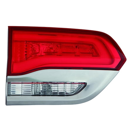 KAI New CAPA Certified Standard Replacement Driver Side Inner Tail Light Assembly, Fits 2014-2021 Jeep Grand Cherokee