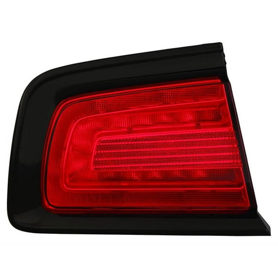 KAI New CAPA Certified Standard Replacement Driver Side Outer Tail Light Assembly, Fits 2011-2014 Dodge Charger