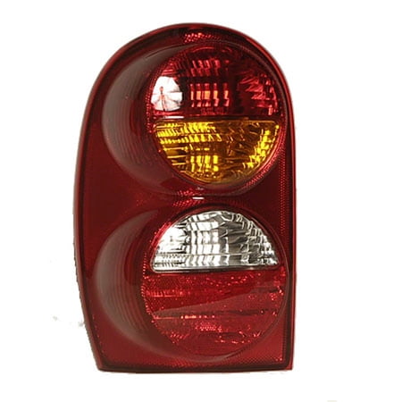 KAI New CAPA Certified Standard Replacement Driver Side Tail Light Assembly, Fits 2002-2004 Jeep Liberty
