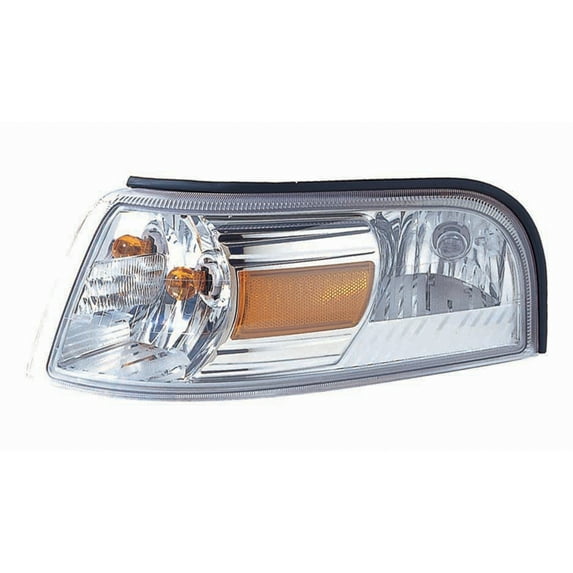 KAI New CAPA Certified Standard Replacement Driver Side Turn Signal/Parking/Side Marker Light Assembly, Fits 2006-2011 Mercury Grand Marquis