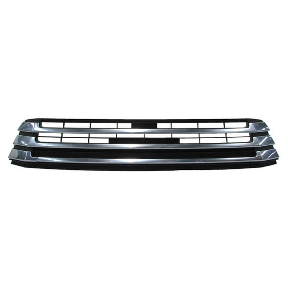 KAI New CAPA Certified Standard Replacement Front Bumper Cover Grille, Fits 2017-2019 Toyota Highlander