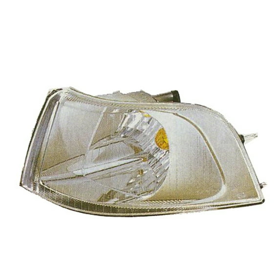 KAI New CAPA Certified Standard Replacement Front Driver Side Turn Signal/Parking Light Assembly, Fits 2001-2004 Volvo S40