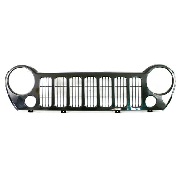 KAI New CAPA Certified Standard Replacement Front Grille, Fits 2005-2007 Jeep Liberty