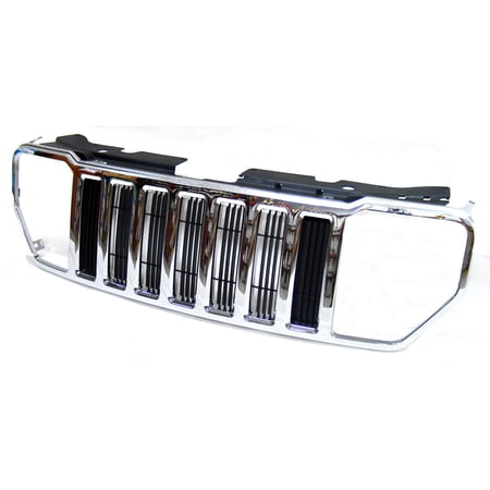 KAI New CAPA Certified Standard Replacement Front Grille, Fits 2008-2012 Jeep Liberty