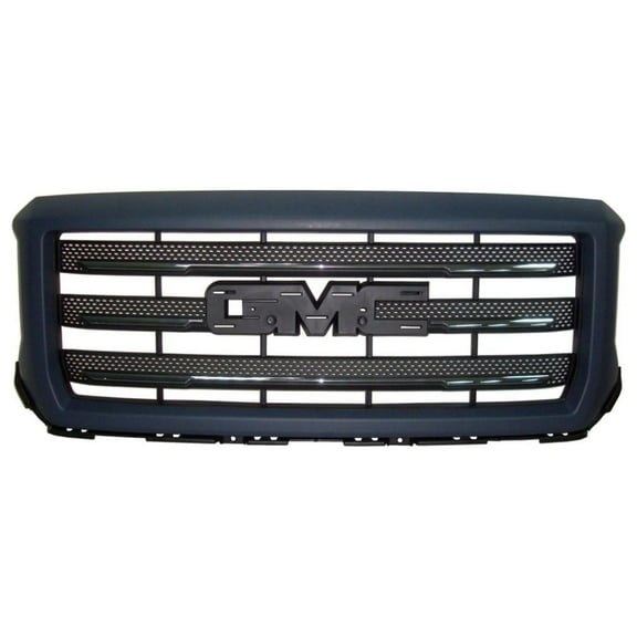 KAI New CAPA Certified Standard Replacement Front Grille, Fits 2014-2015 GMC Sierra 1500 Pickup