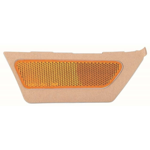 KAI New CAPA Certified Standard Replacement Front Passenger Side Marker Light Lens, Fits 2017-2019 Audi A4