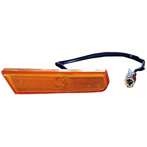 KAI New CAPA Certified Standard Replacement Front Passenger Side Side Marker Light Assembly, Fits 2002-2004 Nissan Xterra