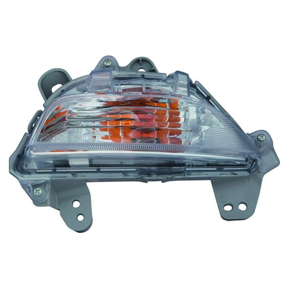 KAI New CAPA Certified Standard Replacement Front Passenger Side Turn Signal Light Assembly, Fits 2014-2016 Mazda 3