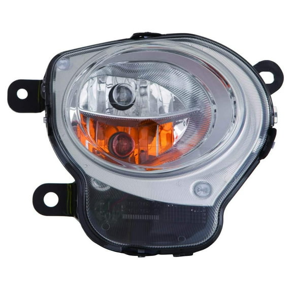 New Aftermarket Front Passenger Side Turn Signal/Parking Light Assembly 5182460AC CAPA fits 2015 Fiat 500 1957 Edition HatchBack 2-Door