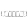 thumbnail image 1 of KAI New CAPA Certified Standard Replacement Grille Trim Ring Set, Fits 2014-2016 Jeep Grand Cherokee, 1 of 1