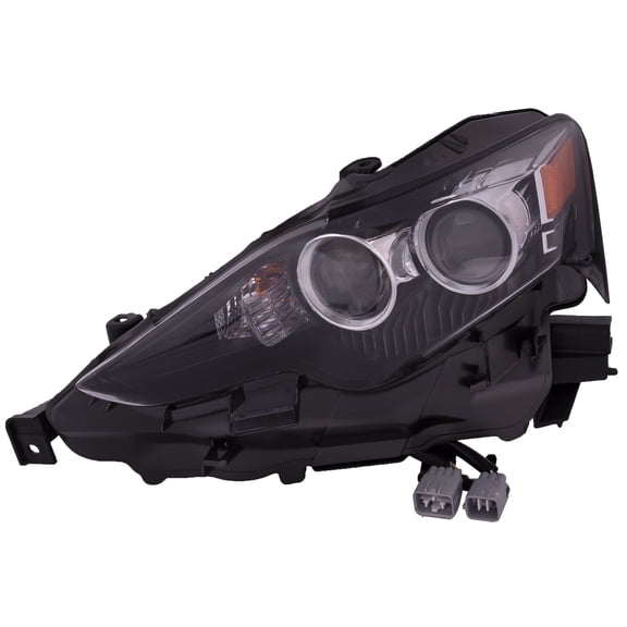 KAI New CAPA Certified Standard Replacement Left Headlight Lens And Housing, Fits 2014-2015 Lexus IS250 Sedan