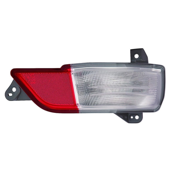 KAI New CAPA Certified Standard Replacement Passenger Side Back Up Light Assembly, Fits 2016-2018 Honda Pilot