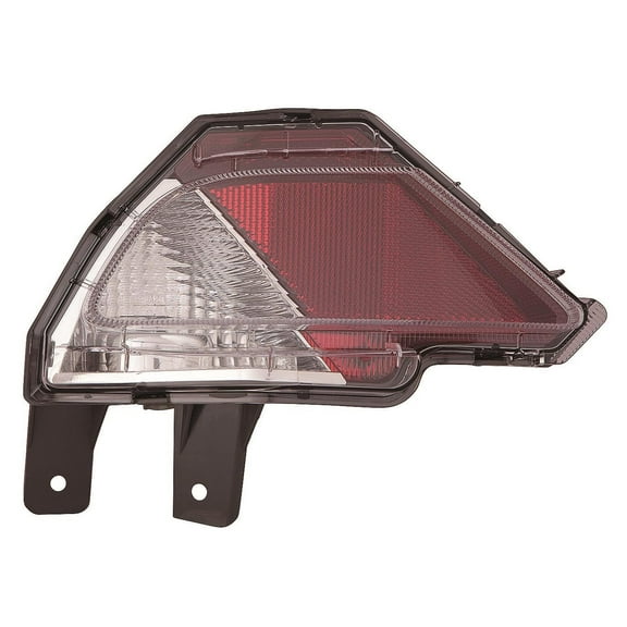 KAI New CAPA Certified Standard Replacement Passenger Side Back Up Light Assembly, Fits 2016-2018 Toyota Rav4
