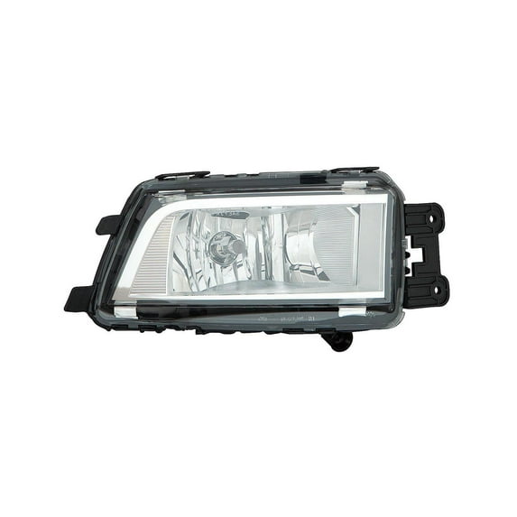 KAI New CAPA Certified Standard Replacement Passenger Side Fog Light Assembly, Fits 2016-2019 Volkswagen Passat
