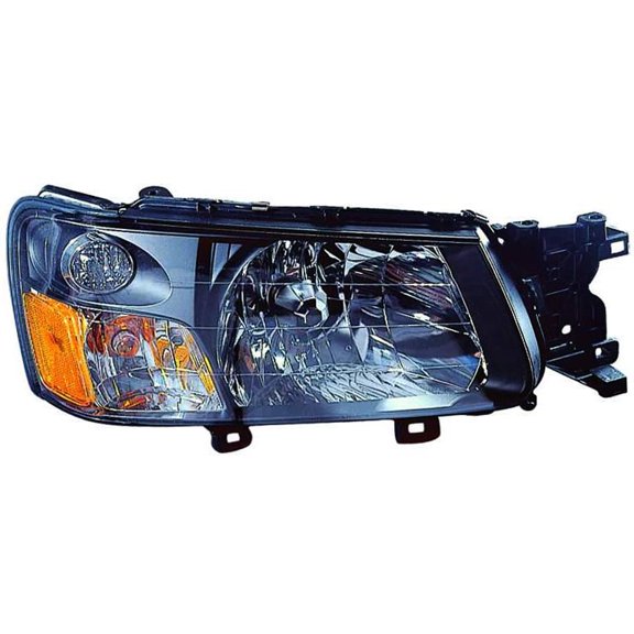 KAI New CAPA Certified Standard Replacement Passenger Side Headlight Assembly, Fits 2003-2004 Subaru Forester
