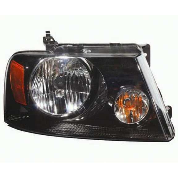KAI New CAPA Certified Standard Replacement Passenger Side Headlight Assembly, Fits 2006-2008 Ford Lightduty Pickup