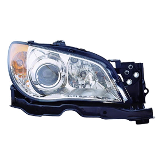 KAI New CAPA Certified Standard Replacement Passenger Side Headlight Assembly, Fits 2007-2007 Subaru Impreza