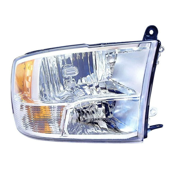 KAI New CAPA Certified Standard Replacement Passenger Side Headlight Assembly, Fits 2009-2010 Dodge Ram 1500