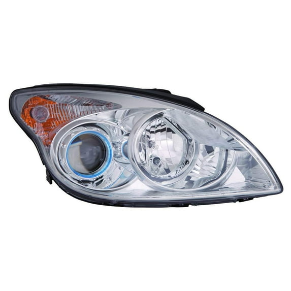 KAI New CAPA Certified Standard Replacement Passenger Side Headlight Assembly, Fits 2009-2012 Hyundai Elantra Touring Wagon