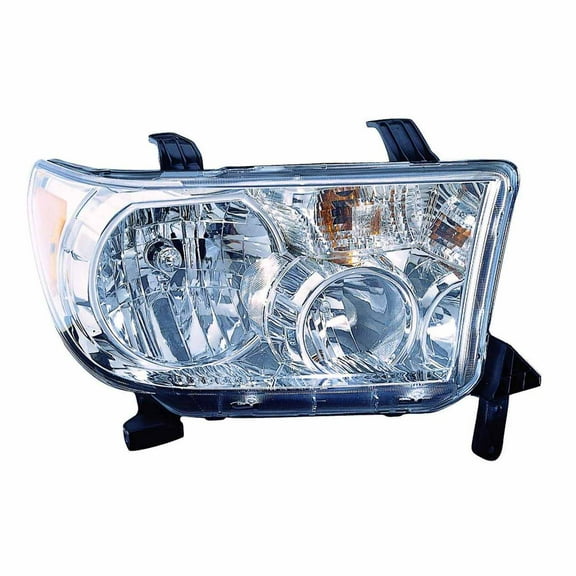 KAI New CAPA Certified Standard Replacement Passenger Side Headlight Assembly, Fits 2009-2013 Toyota Tundra