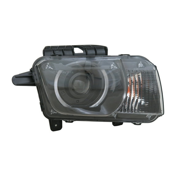 KAI New CAPA Certified Standard Replacement Passenger Side Headlight Assembly, Fits 2010-2015 Chevrolet Camaro