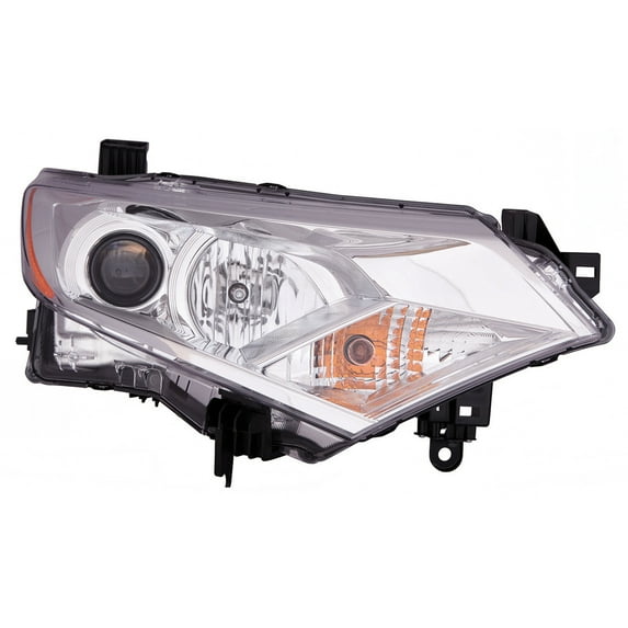 KAI New CAPA Certified Standard Replacement Passenger Side Headlight Assembly, Fits 2012-2017 Nissan Quest