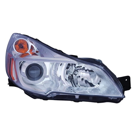 KAI New CAPA Certified Standard Replacement Passenger Side Headlight Assembly, Fits 2013-2014 Subaru Outback Mid-Size Wagon