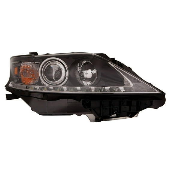 KAI New CAPA Certified Standard Replacement Passenger Side Headlight Assembly, Fits 2013-2015 Lexus RX350