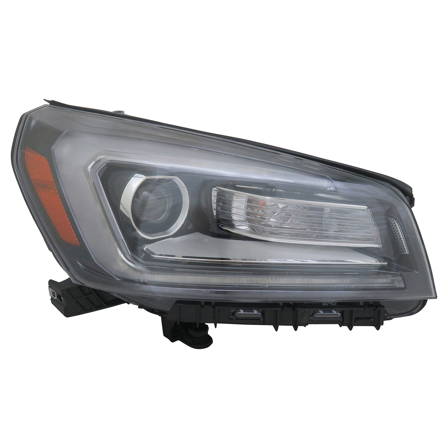 KAI New CAPA Certified Standard Replacement Passenger Side Headlight  Assembly, Fits 2013-2016 GMC Acadia