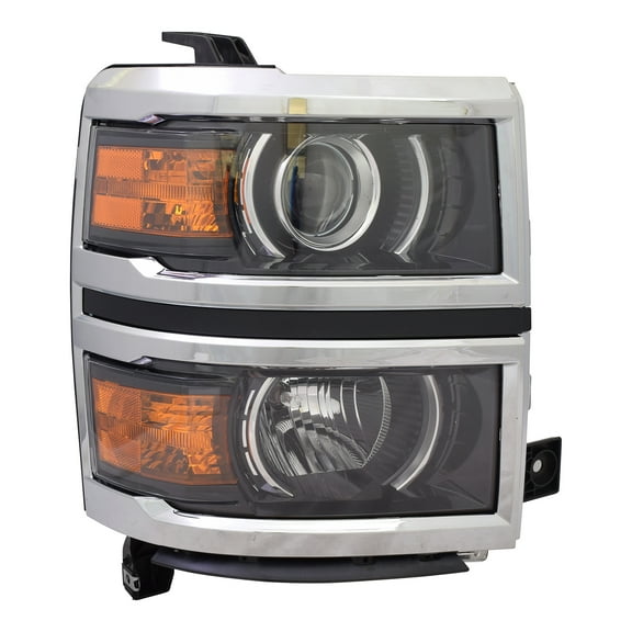 KAI New CAPA Certified Standard Replacement Passenger Side Headlight Assembly, Fits 2014-2015 Chevrolet Silverado 1500