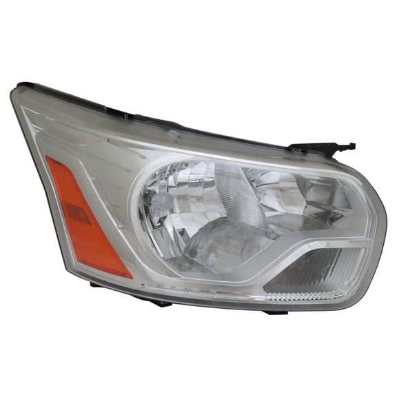 KAI New CAPA Certified Standard Replacement Passenger Side Headlight Assembly, Fits 2015-2019 Ford Transit T-150 Cargo Van