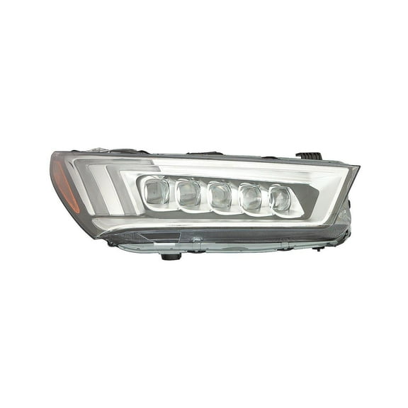 KAI New CAPA Certified Standard Replacement Passenger Side Headlight Assembly, Fits 2017-2020 Acura MDX