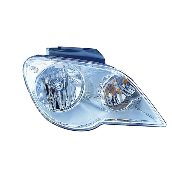 KAI New CAPA Certified Standard Replacement Passenger Side Headlight Lens And Housing, Fits 2007-2008 Chrysler Pacifica