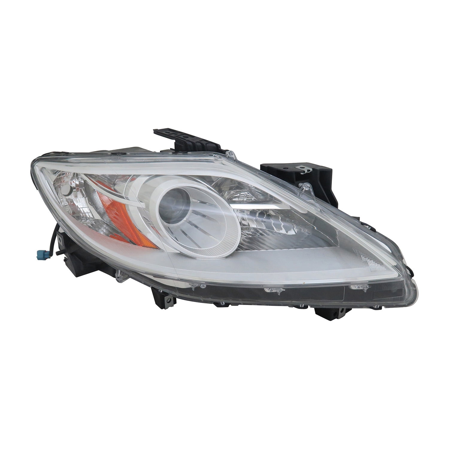 KAI New CAPA Certified Standard Replacement Passenger Side Headlight Lens And Housing, Fits 2010-2012 Mazda CX9