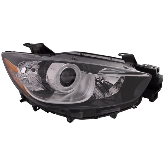 KAI New CAPA Certified Standard Replacement Passenger Side Headlight Lens And Housing, Fits 2013-2016 Mazda CX5