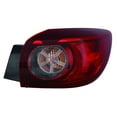 thumbnail image 1 of KAI New CAPA Certified Standard Replacement Passenger Side Outer Tail Light Assembly, Fits 2014-2018 Mazda 3, 1 of 1