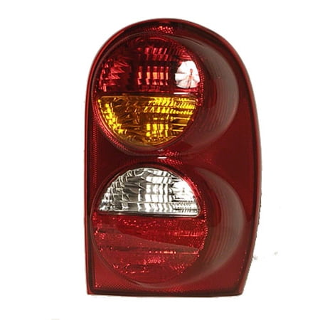 KAI New CAPA Certified Standard Replacement Passenger Side Tail Light Assembly, Fits 2002-2004 Jeep Liberty
