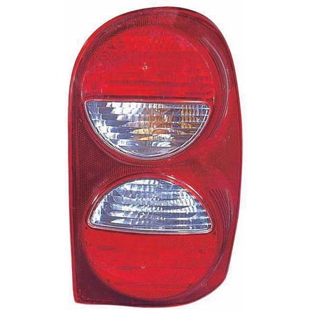 KAI New CAPA Certified Standard Replacement Passenger Side Tail Light Assembly, Fits 2005-2007 Jeep Liberty