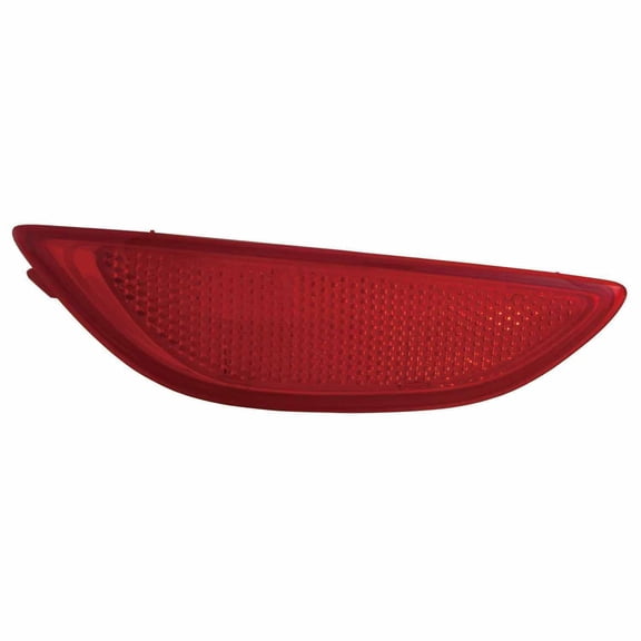 New Aftermarket HY1184105C  Replacment Rear Driver Side Bumper Reflector CAPA fits 2012-2017 Hyundai Accent GL Sedan 4-Door