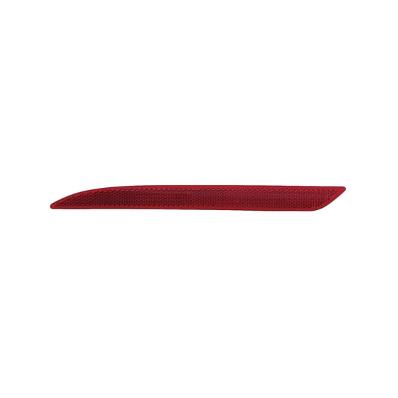 KAI New CAPA Certified Standard Replacement Rear Driver Side Bumper Reflector, Red, Fits 2016-2016 Mercedes GLLE300D