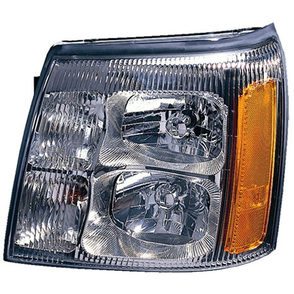 KAI New Economy Replacement Driver Side Headlight Assembly, Fits 2002-2002 Cadillac Escalade