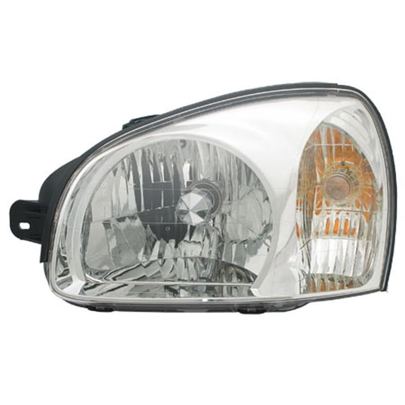 KAI New Economy Replacement Driver Side Headlight Assembly, Fits 2003-2006 Hyundai Santa Fe