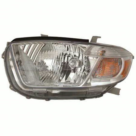 KAI New Economy Replacement Driver Side Headlight Assembly, Fits 2010-2010 Toyota Highlander